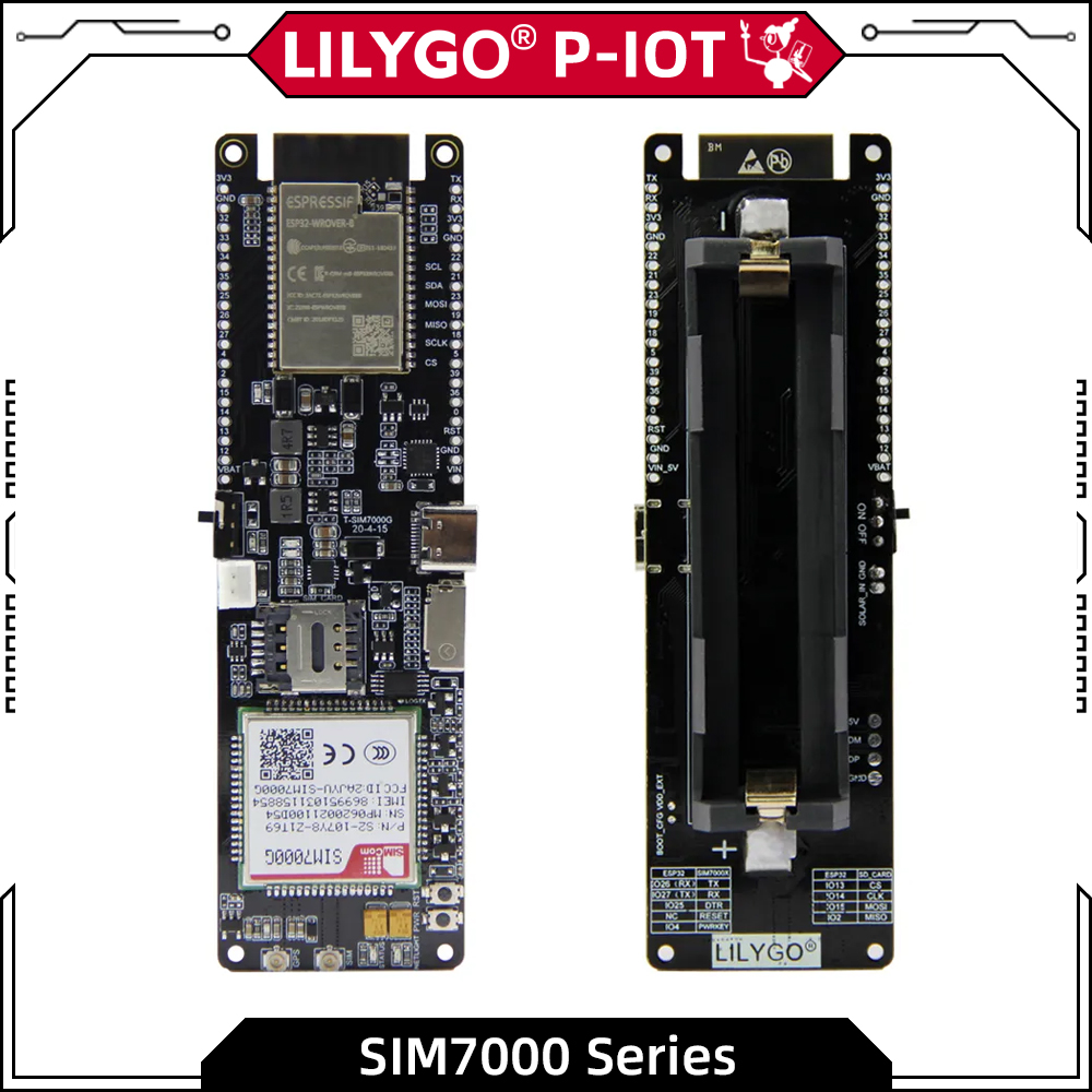 Esp32 Battery Holder Lipo - LILYGO® TTGO T-SIM7000G ESP32 epiDevelopment conseil