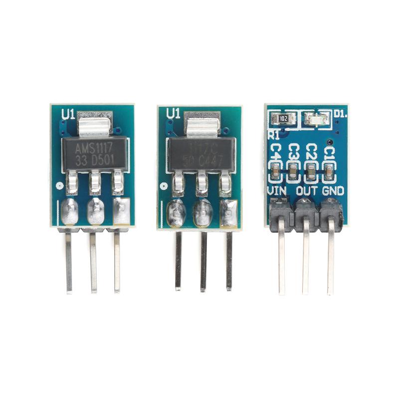 Ams1117 Module - Carte régulateur linéaire AMS1117-3.3, 800mA 3.3V,
