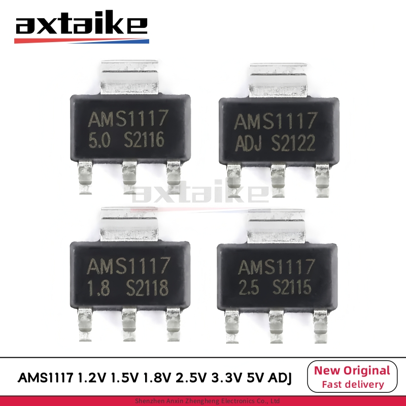 Ams1117 Module - Régulateur de tension à faible chute,