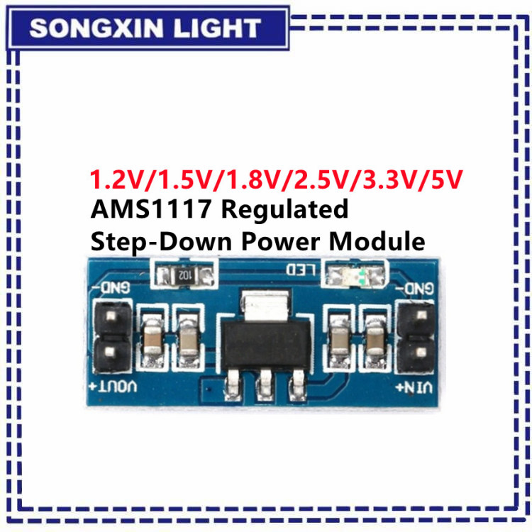 Ams1117 Module - 1 pièces AMS1117 1.2V 1.5V 1.8V