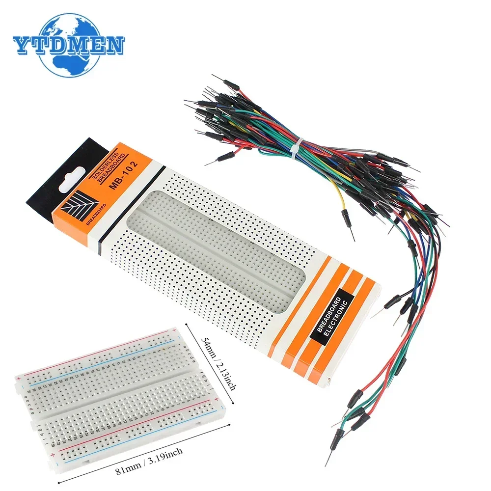 Breadboard 400 Point - MB-102 platine de prototypage 400 830