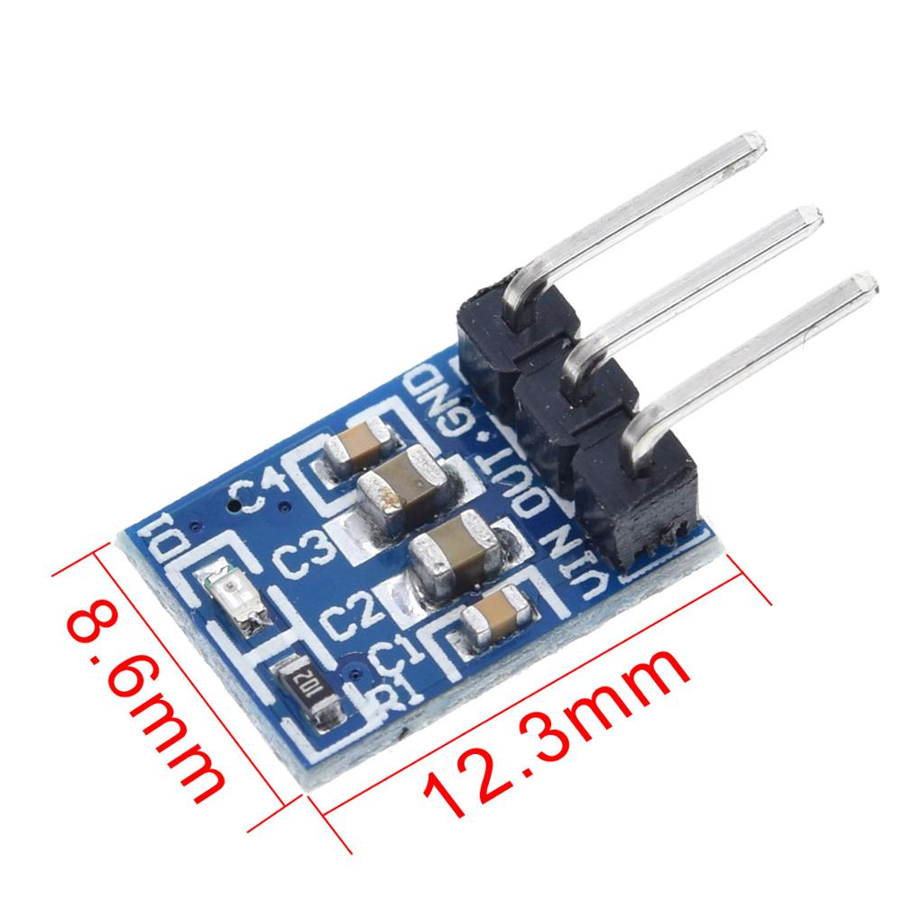 Ams1117 Module - Module d'alimentation abaisseur de tension DC-DC,