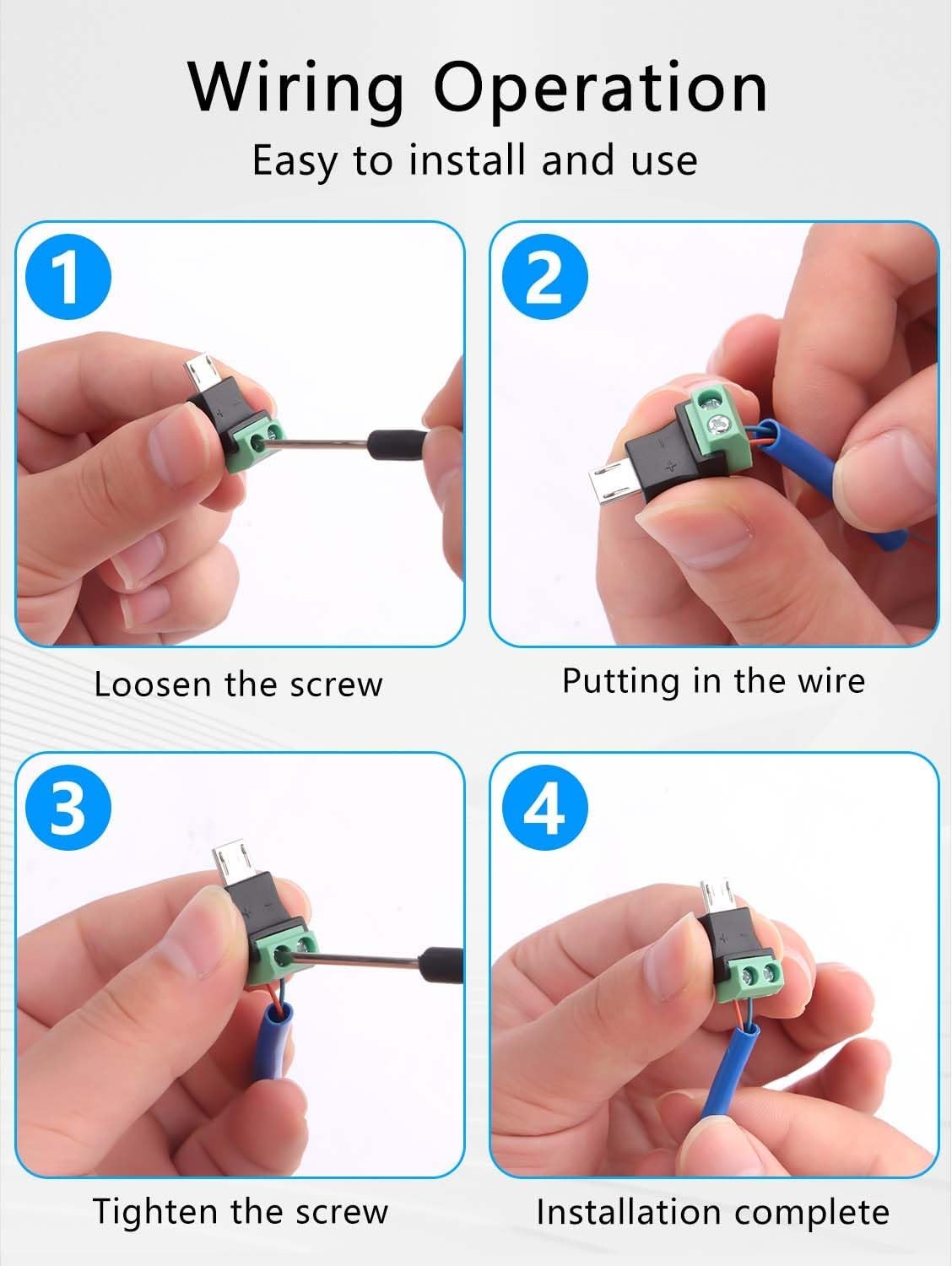 Adaptateur Terminal à vis à 2  - Screw Terminal Block avis et prix