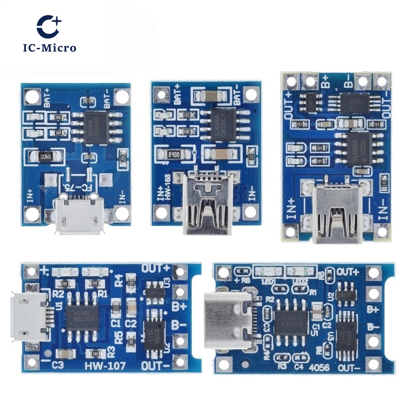 1/5 pièces 5V 1A Micro/type-c/ - Tp4056 Module avis et prix