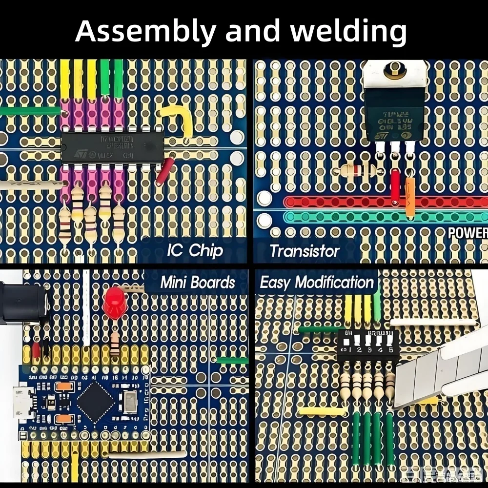 Carte PCB à emboîtement 4-en-1 - Perfboard avis et prix
