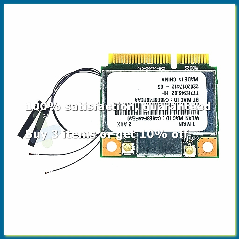 Carte WiFi AR5B22 AR9462 + ant - Antenna 2.4Ghz avis et prix