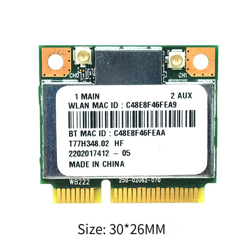 Carte WiFi AR5B22 AR9462 + ant - Antenna 2.4Ghz avis et prix
