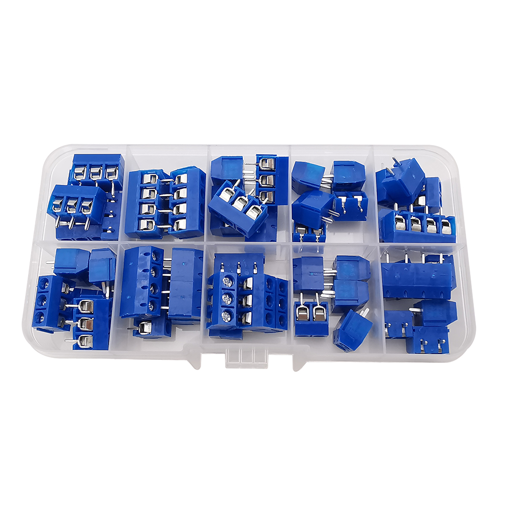 Boîte de 50 connecteurs bornie - Screw Terminal Block avis et prix
